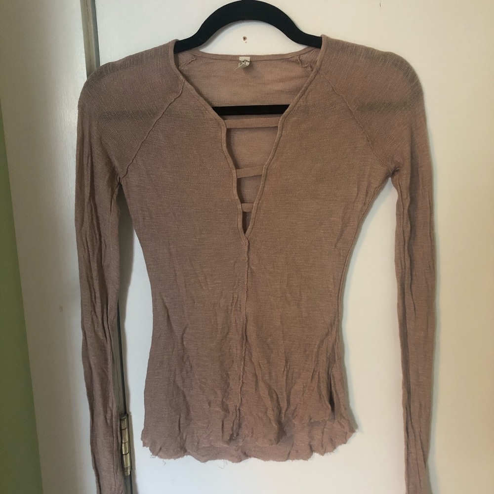 Free people layering top.
